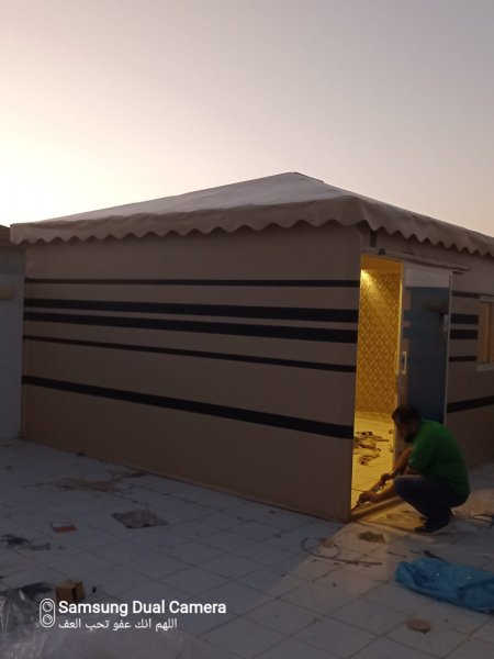 تفصيل بيت شعر ملكي في الاستراحات